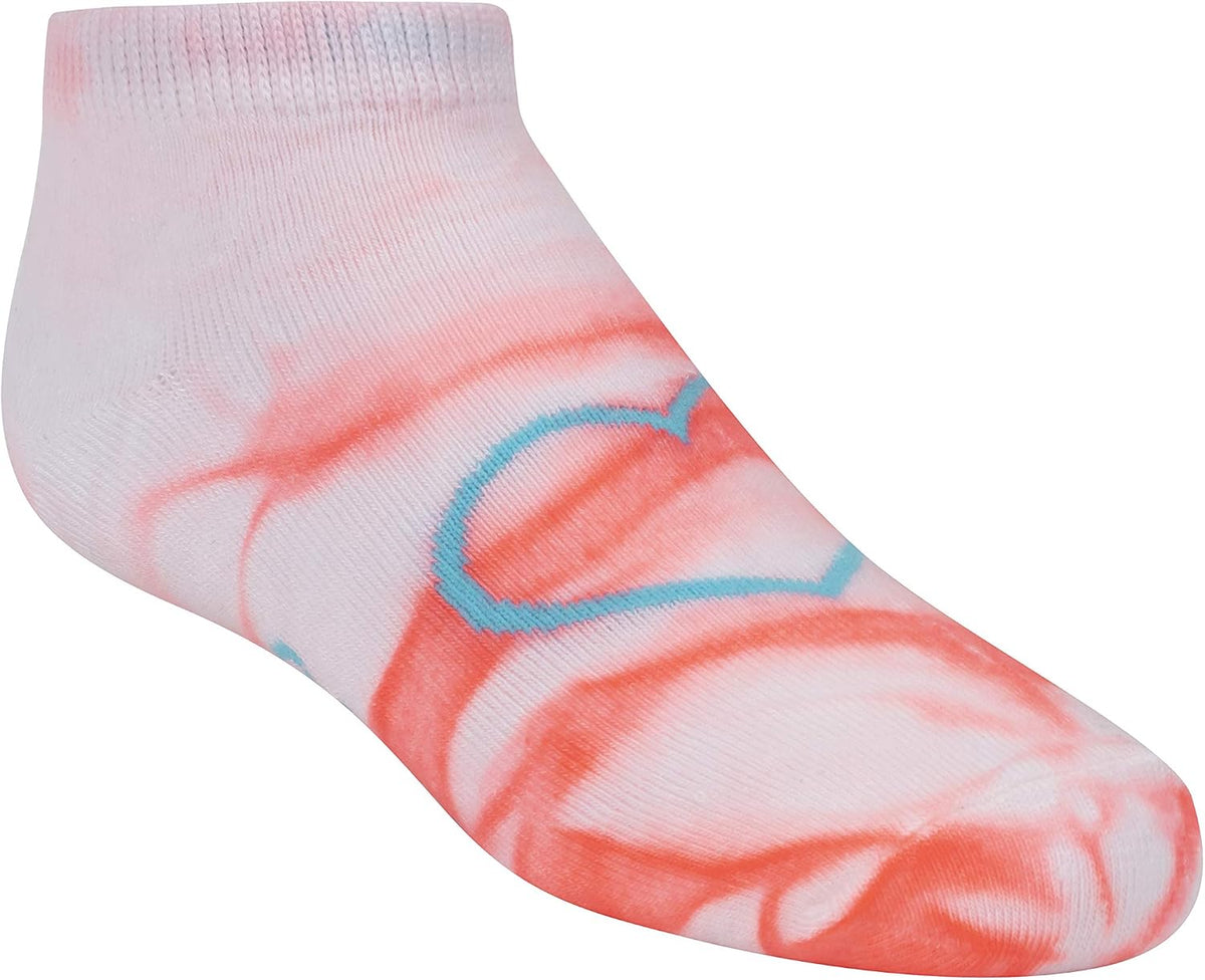 Skechers Girls' 6 Pack Low Cut Socks