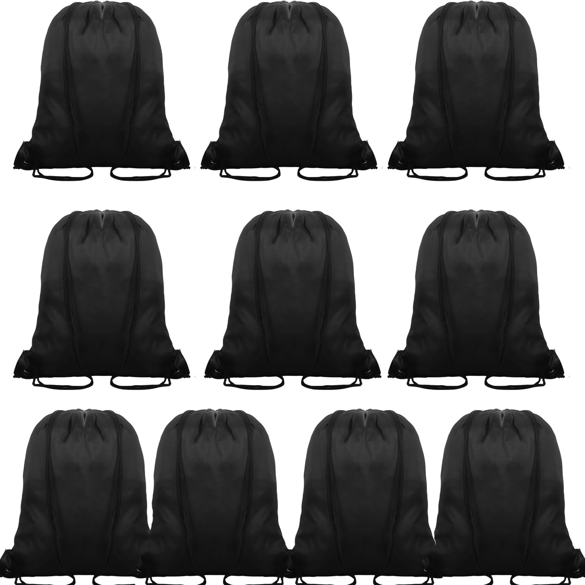 10 Colors Drawstring Backpack Bags Sack Pack Cinch Tote Sport Storage Polyester Bag for Gym Traveling