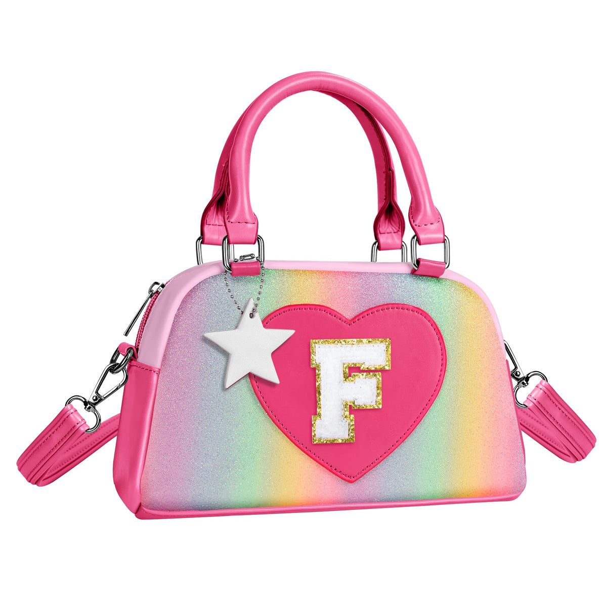 Elilier Girls Purse - Gifts for Girls Kids Toddler | Letter Crossbody Bag for Girl Kid, Toddler Purse Wallet, Year Old Girl Birthday Gifts for Daughter Granddaughter Sister