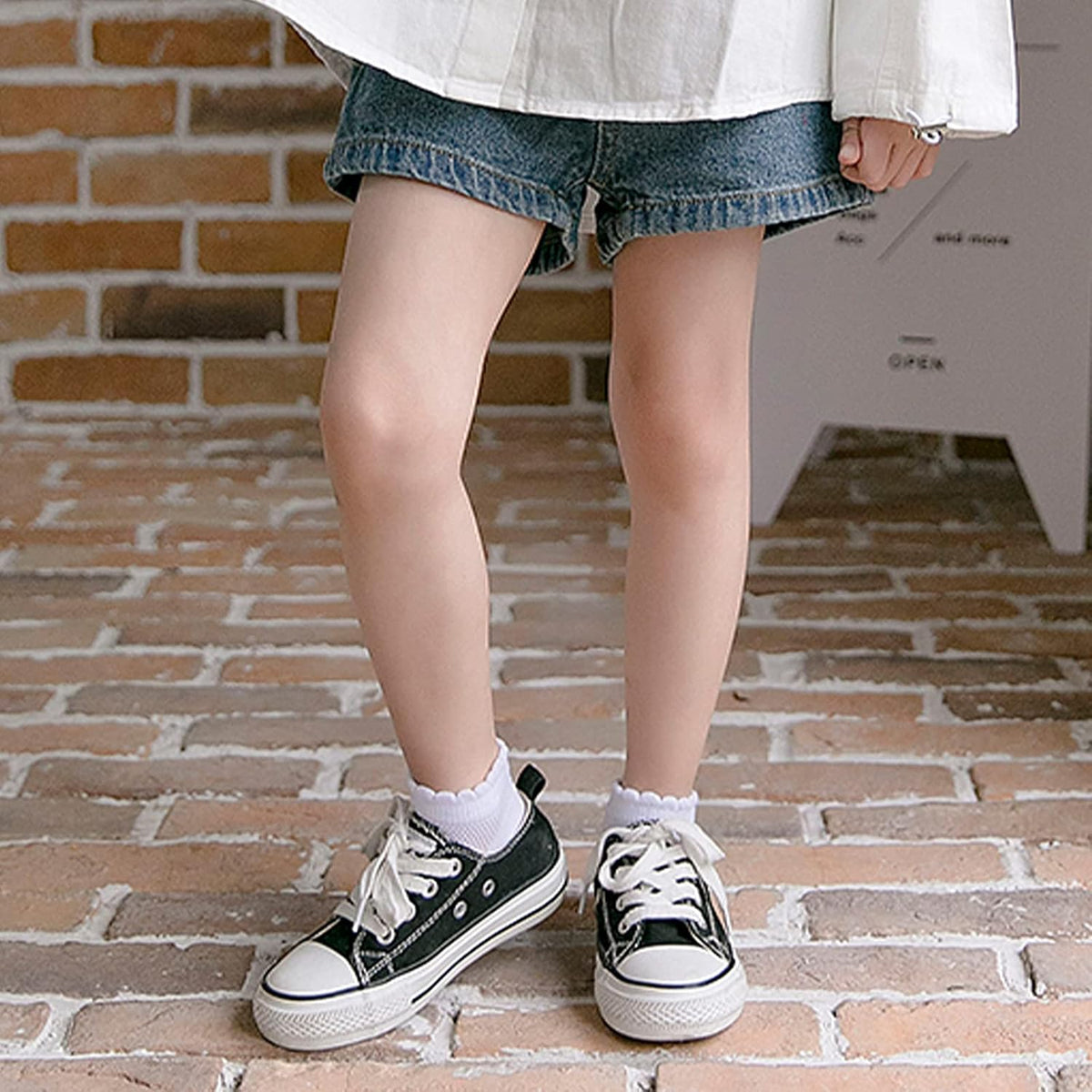 5 Pack Toddler Girls Boys Mesh Thin Cotton Low Cut Kids No Show Ankle Socks