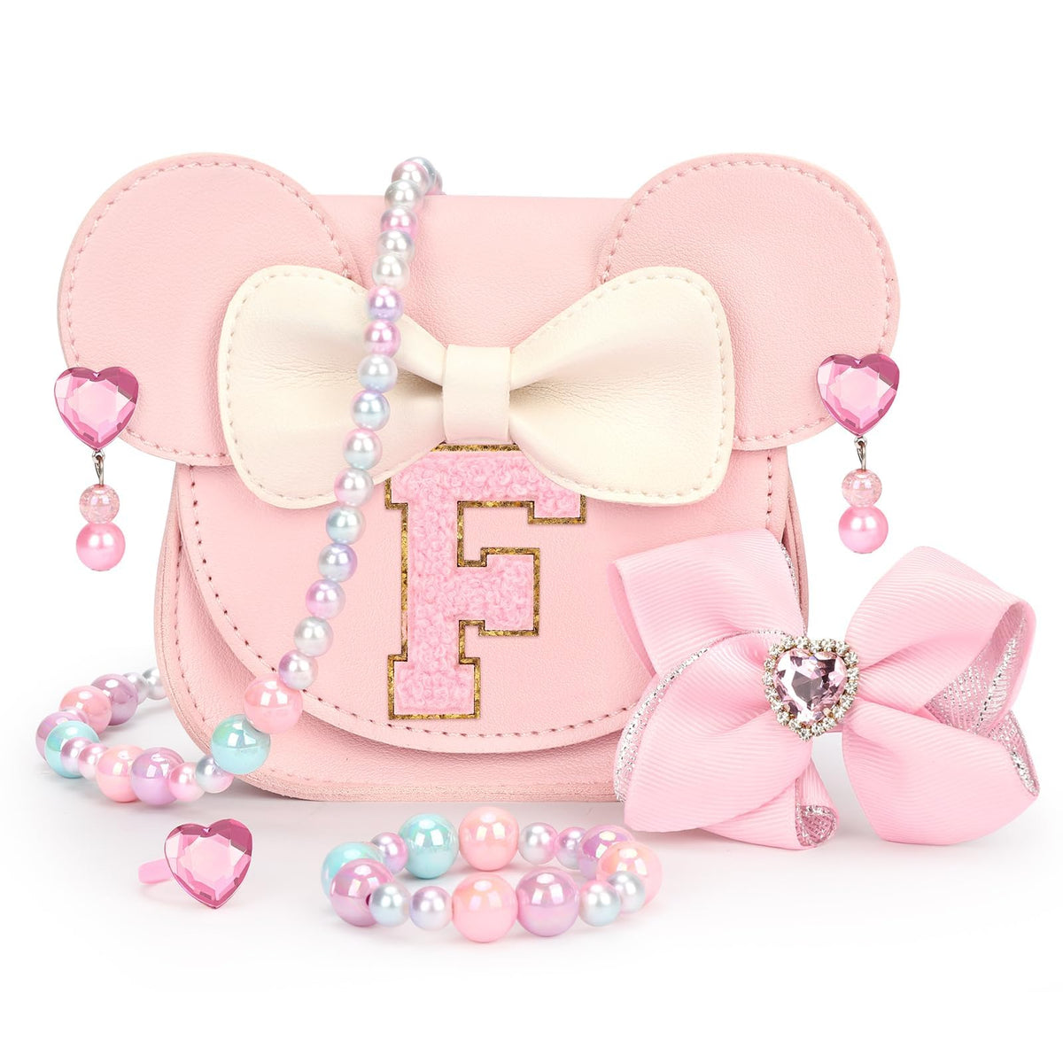 mibasies Toddler Purse Gifts for Girls: 3 Year Old Girl Gifts, Girl Toys Purse Set