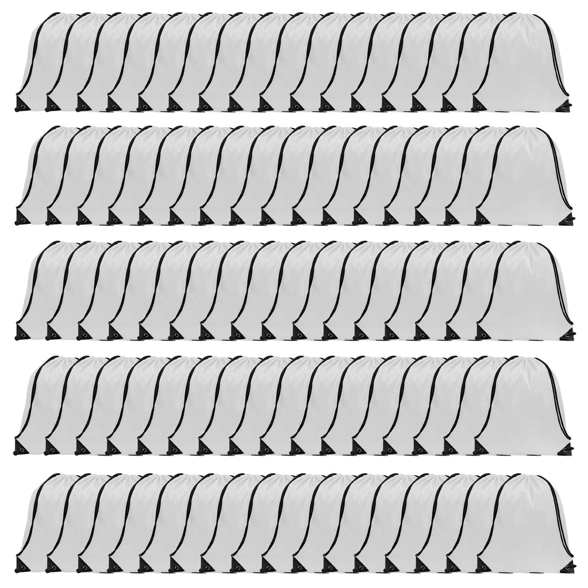 GoodtoU Drawstring Bags Bulk 40 Pack, Drawstring Backpack Cinch Bags for Kids & Adults, Lightweight Nylon String Backpacks for School Gym Travel Party Favors Goodie Bags Events Party Favors & Homeless
