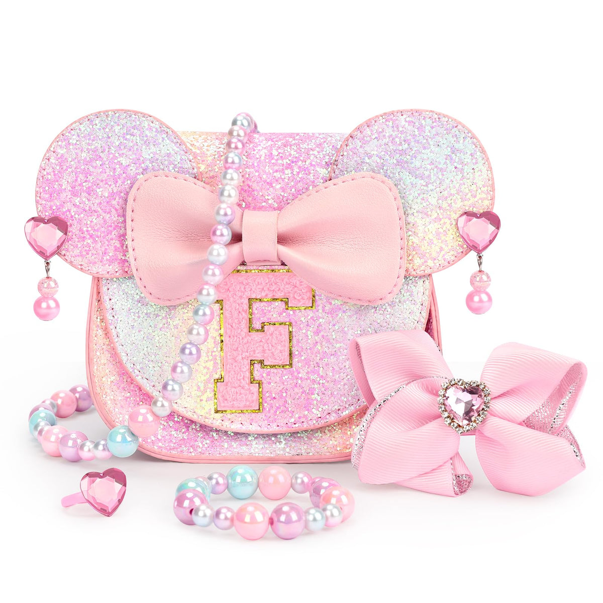 mibasies Toddler Purse Gifts for Girls: 3 Year Old Girl Gifts, Girl Toys Purse Set
