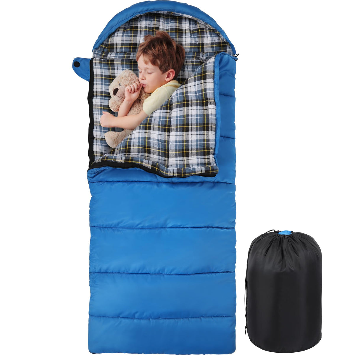 REDCAMP Kids Mummy Sleeping Bag for Camping