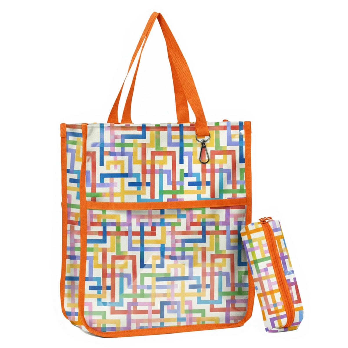 Kids Cute Tote Bags for Boys Girls Ages 4-16,Handbags with Pencil Case, Book Tote Bags with Zipper for School and Playtime (green)