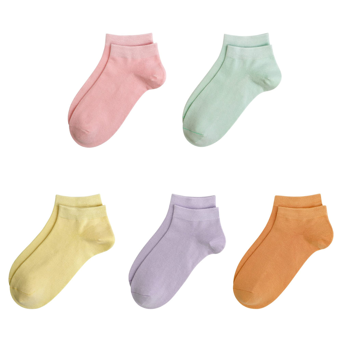 SERISIMPLE Viscose Bamboo School Socks Ankle Super Soft Kids Socks Stretch Cuffs Athletic Socks Odor Anti-odor 5 Pairs