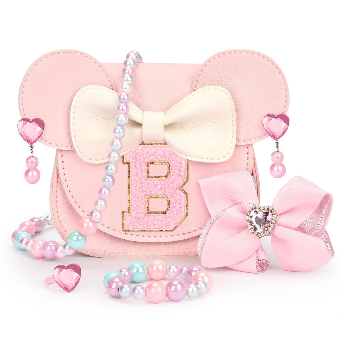 mibasies Toddler Purse Gifts for Girls: 3 Year Old Girl Gifts, Girl Toys Purse Set