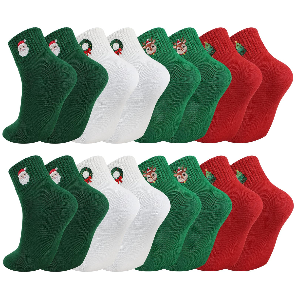Jspupifip Girls Crew Athletic Socks