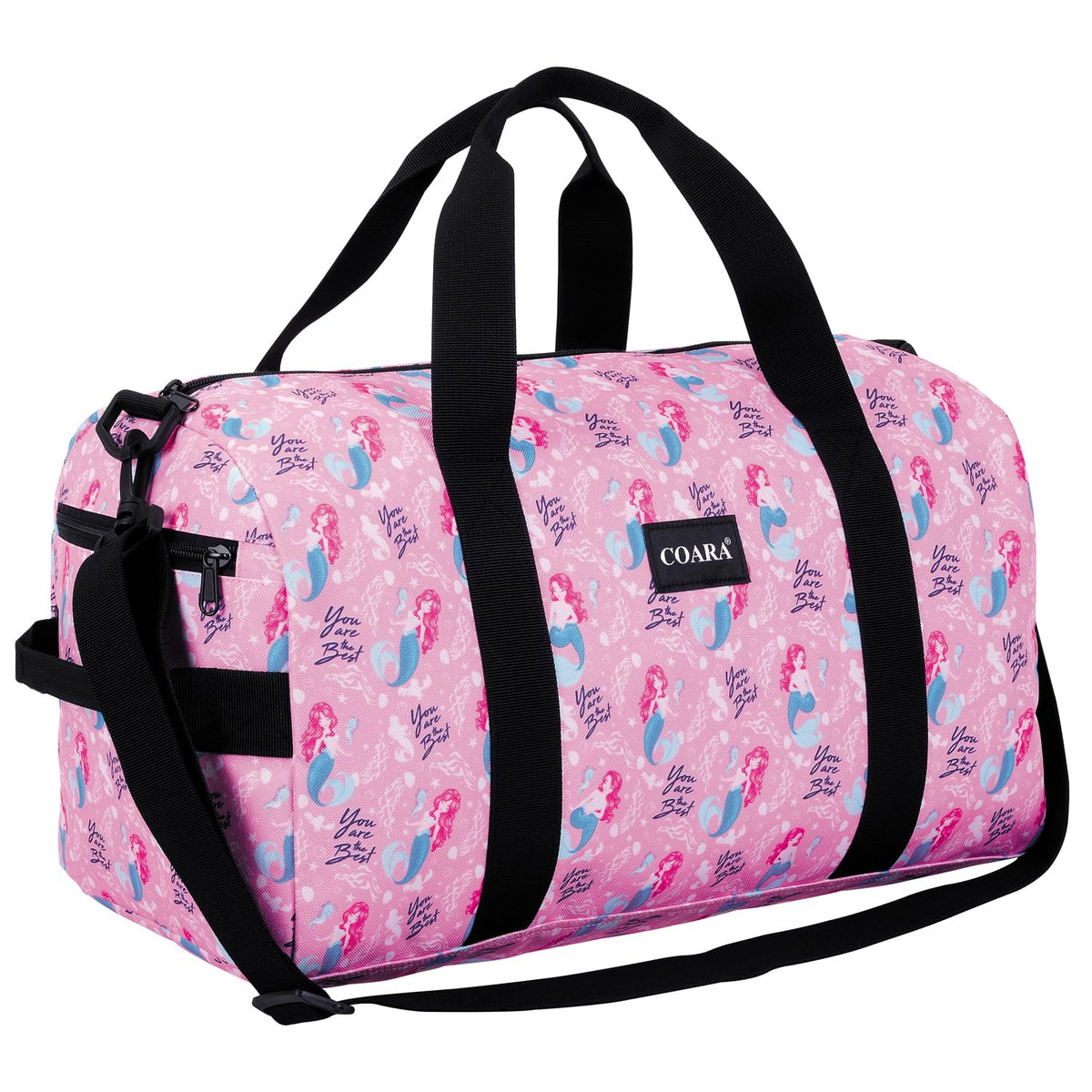 Kids Duffle Bag Overnight Travel Sports Weekender Duffel Bag for Boys Girls