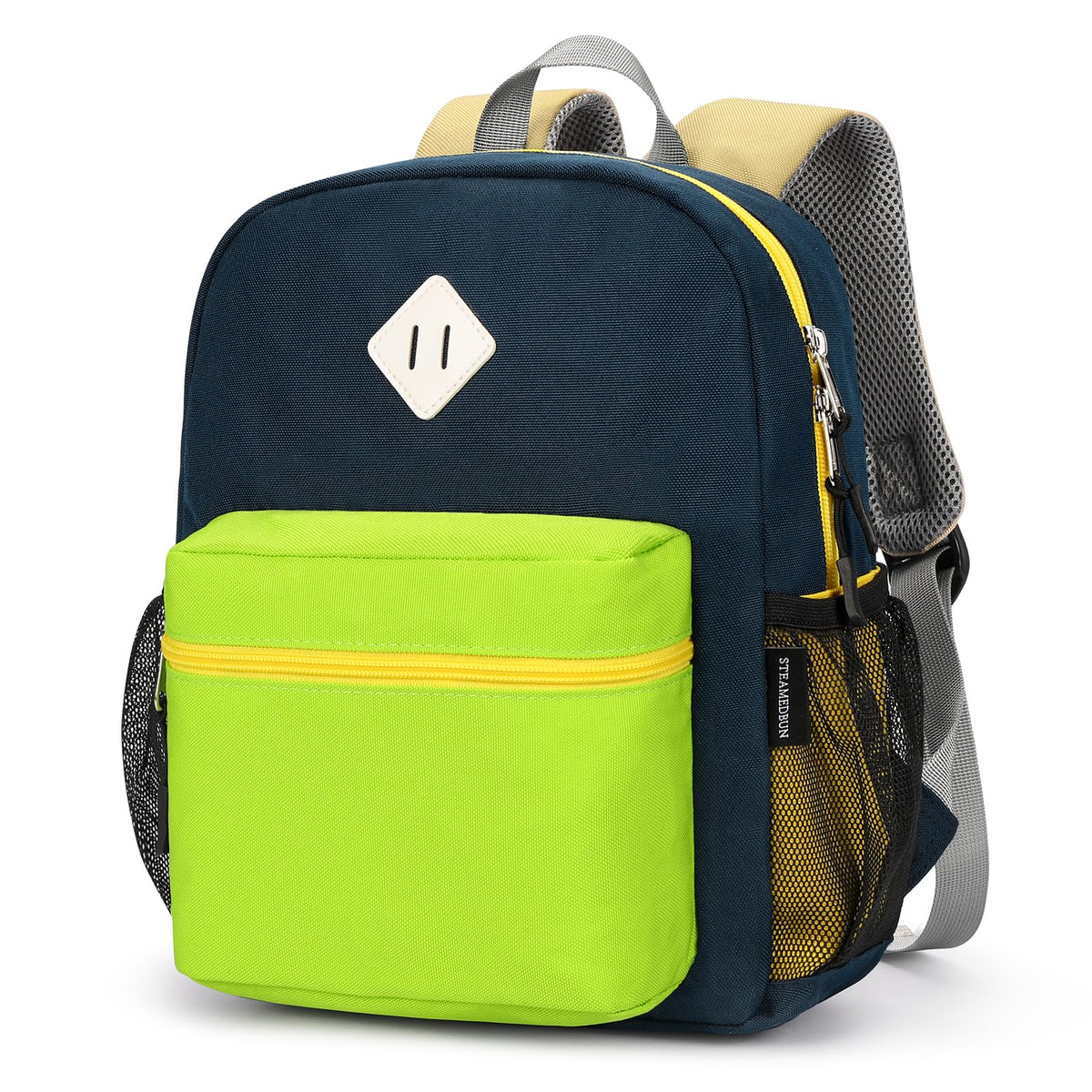STEAMEDBUN Toddler Backpack for Boys 2-4,Kindergarten Backpack for Boys,Preschool Backpack,Mini