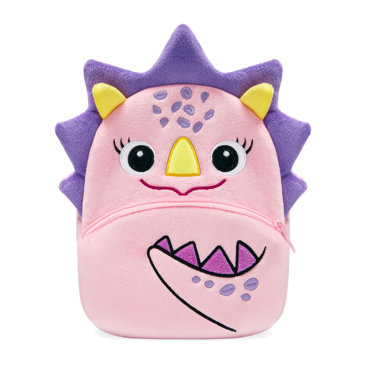 NICE CHOICE Cute Toddler Backpack Toddler Bag Plush Animal Cartoon Mini Travel Bag for Baby Girl Boy 2-6 Years(Pink Butterfly)