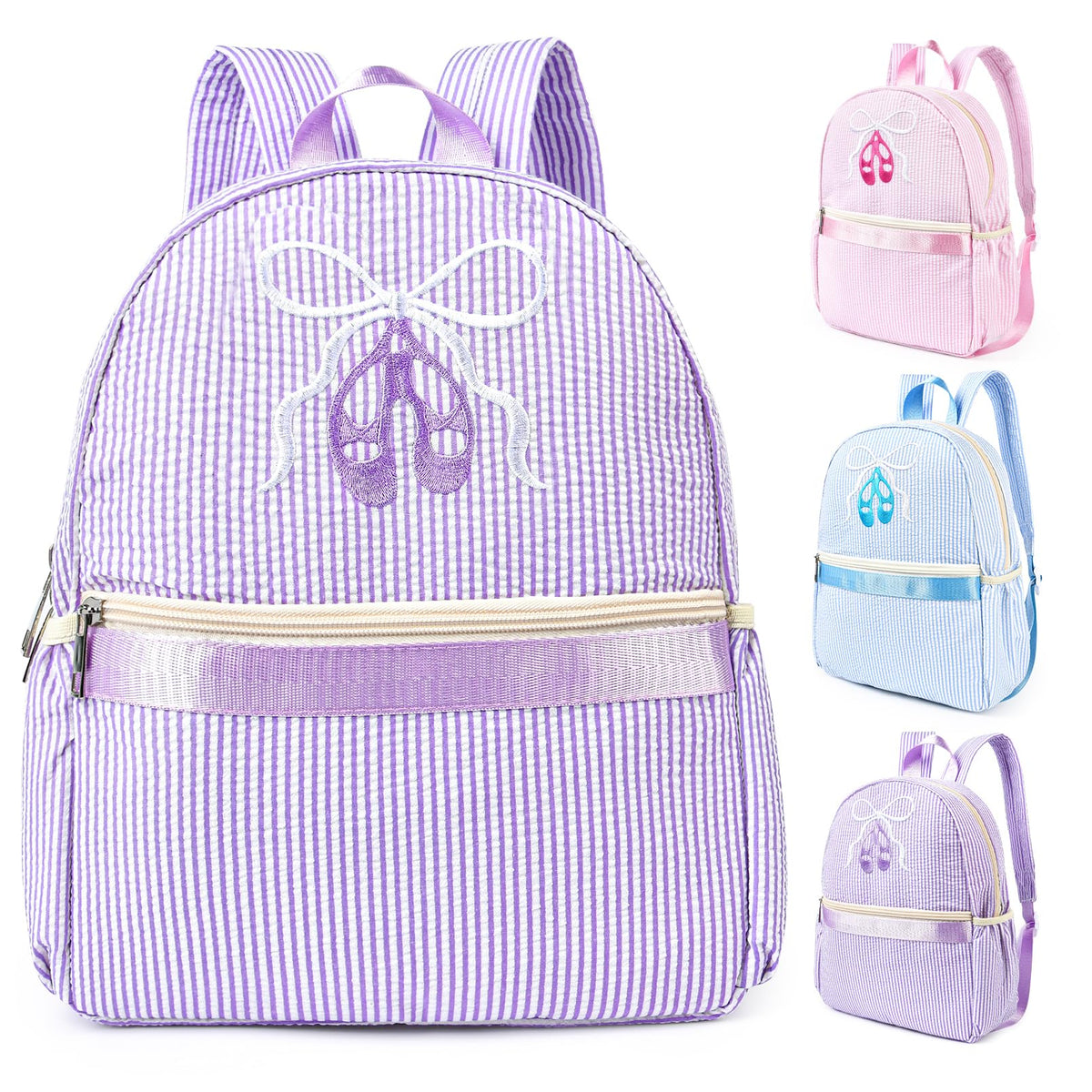 Dance Backpack for Girls, 7L Cute Dance Bag for Dancer Lightweight Small Gym Sport Weekender Ballet Travel Bag – Pink