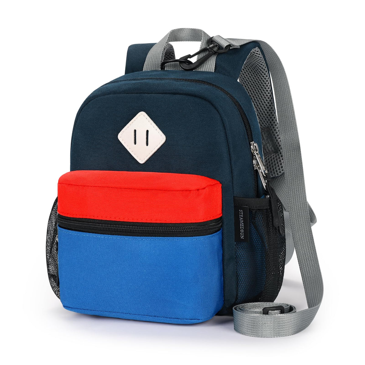 STEAMEDBUN Toddler Backpack for Boys 2-4,Kindergarten Backpack for Boys,Preschool Backpack,Mini