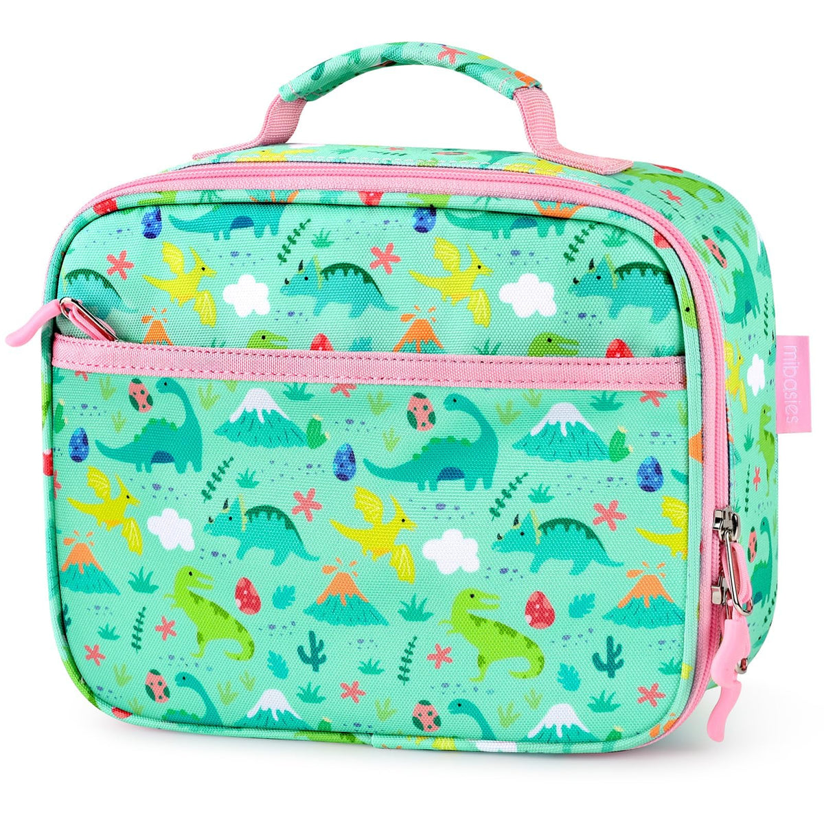 mibasies Kids Lunch Box for Girls, Insulated Lunch Bag School Kindergarten