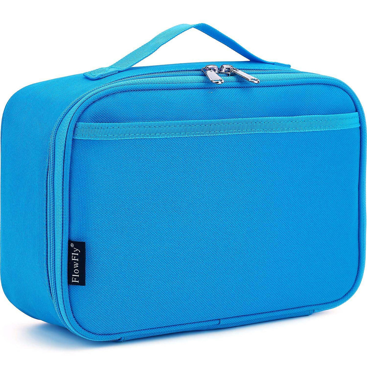 FlowFly Kids Lunch box Insulated Soft Bag Mini Cooler Back to School Thermal Meal Tote Kit for Girls, Boys, Car