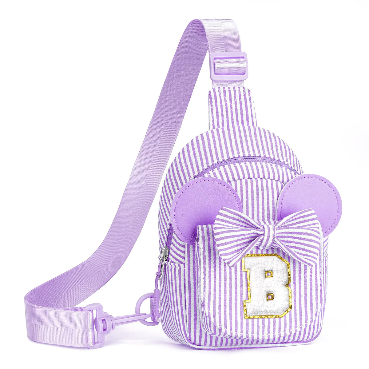 2 3 4 5 6 Year Old Girl Birthday Gift for Girls Sling Bag, Pink A