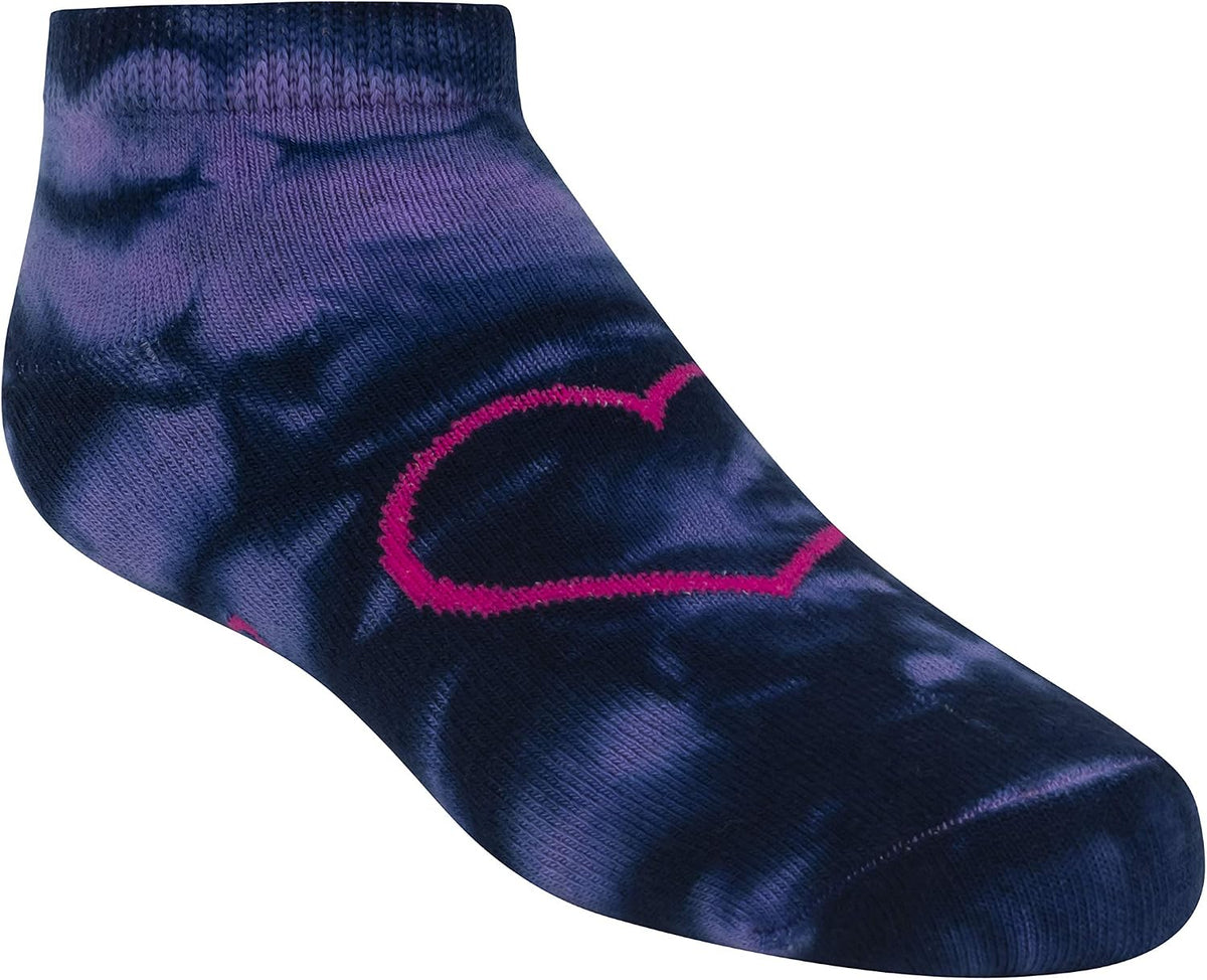 Skechers Girls' 6 Pack Low Cut Socks