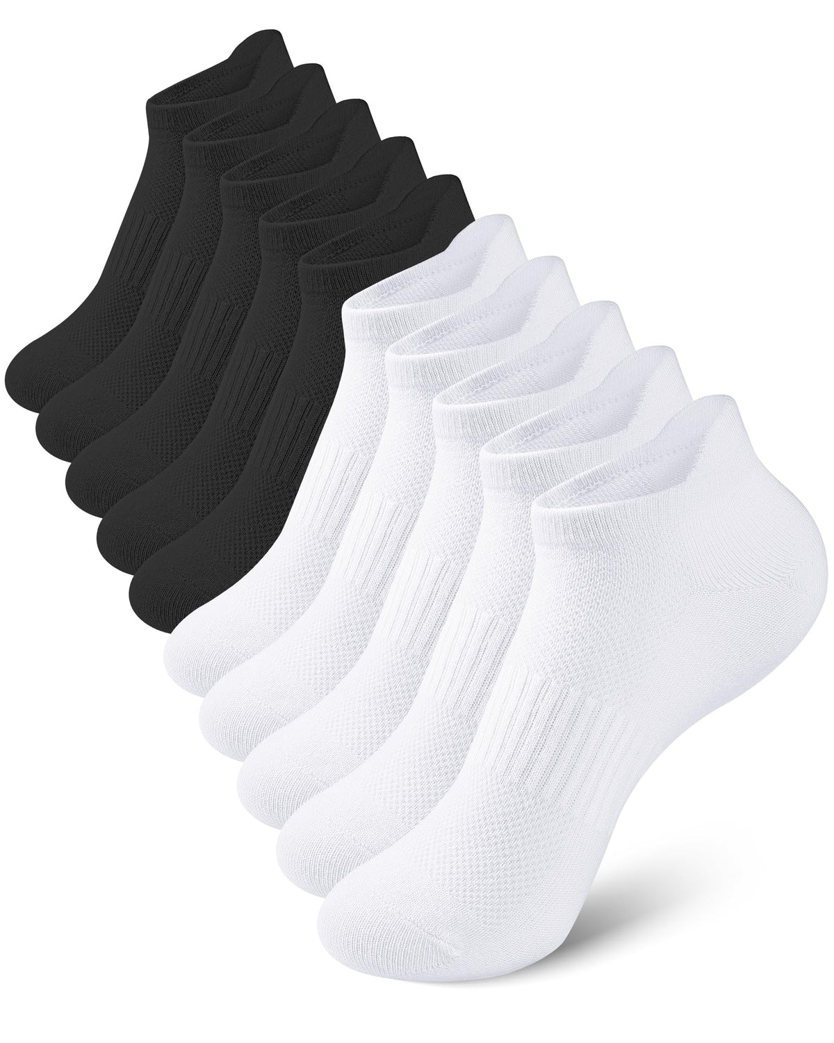 Somaibo 10 Pairs Kids Socks for Boys Girls Low Cut Athletic Ankle Socks