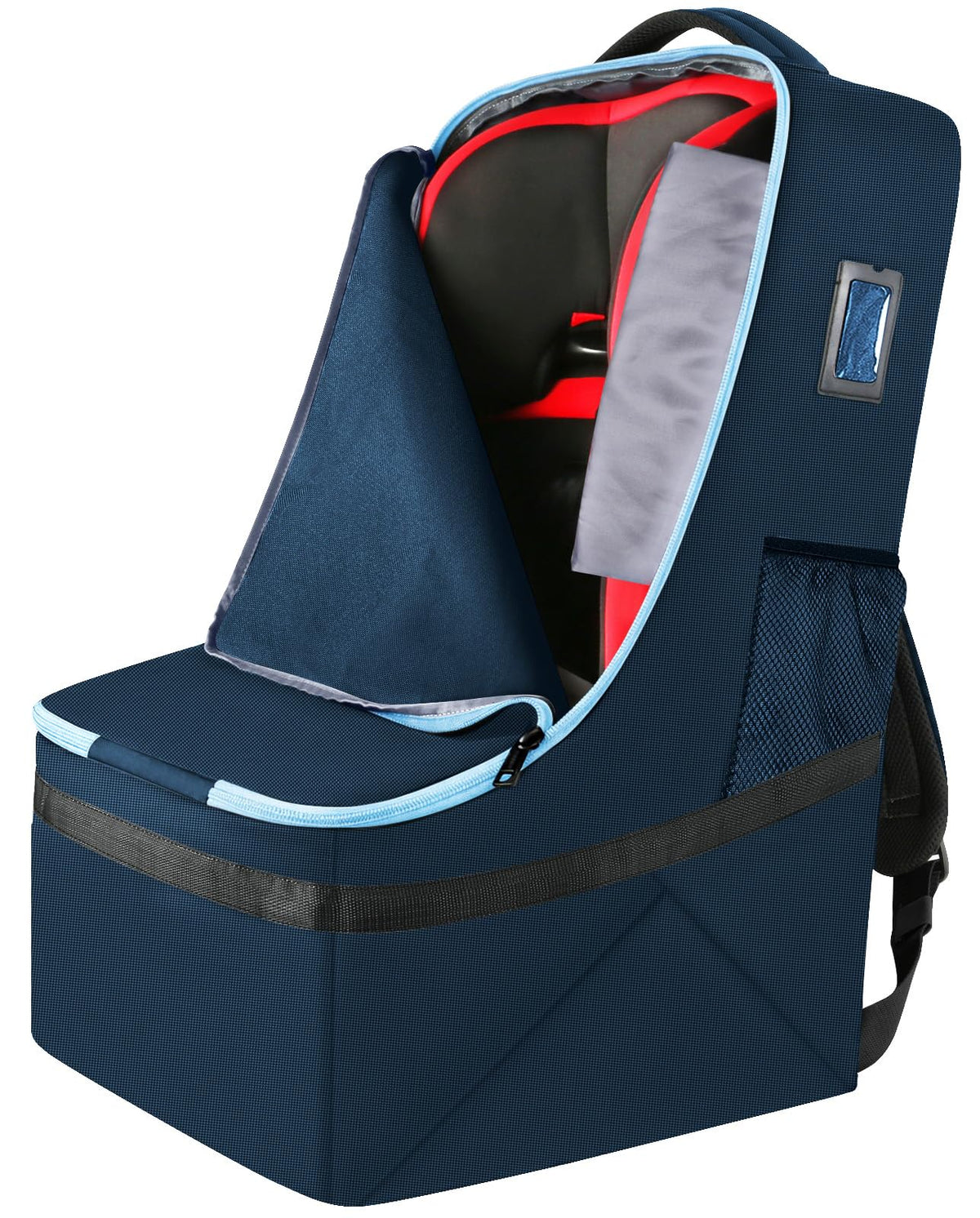 YOREPEK Padded Car Seat Travel Bag Backpack, Toddler Travel Essentials