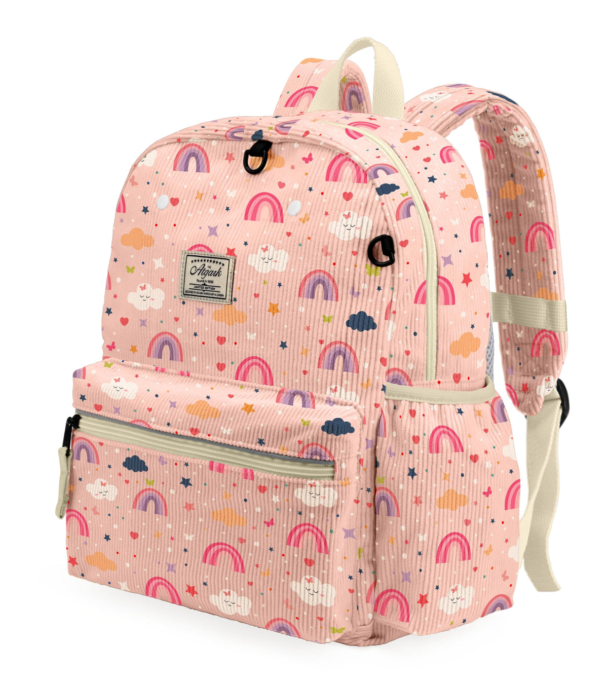 atgark Corduroy Toddler Backpack for Boys Girls Kids Preschool Backpacks