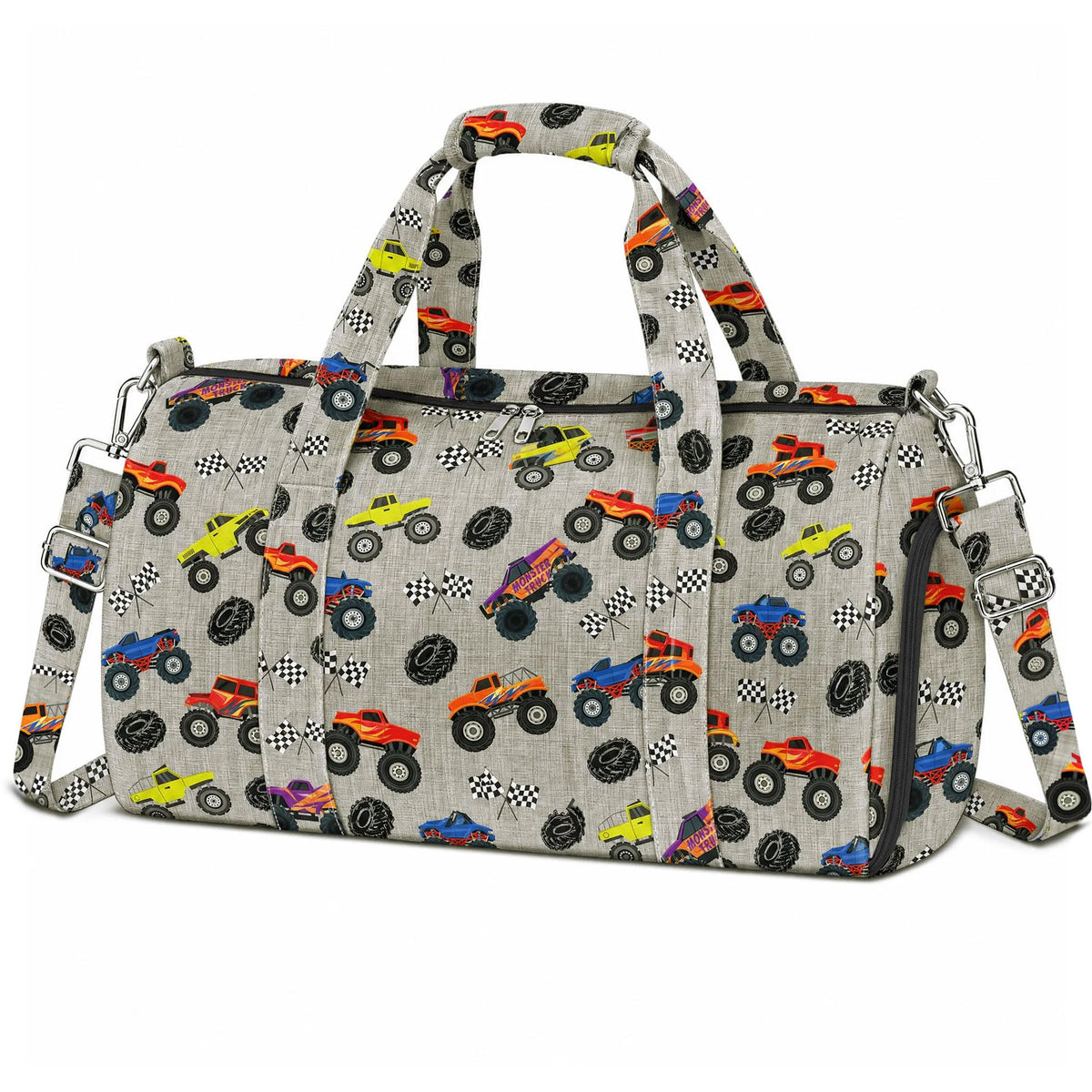 Travel Bag for Kids Sports Bag for Boys Kids Duffle Bag Boys Overnight Bag for Kid Weekender Bag Sleepover Bags for Boy Gym Bag with Shoe Compartment