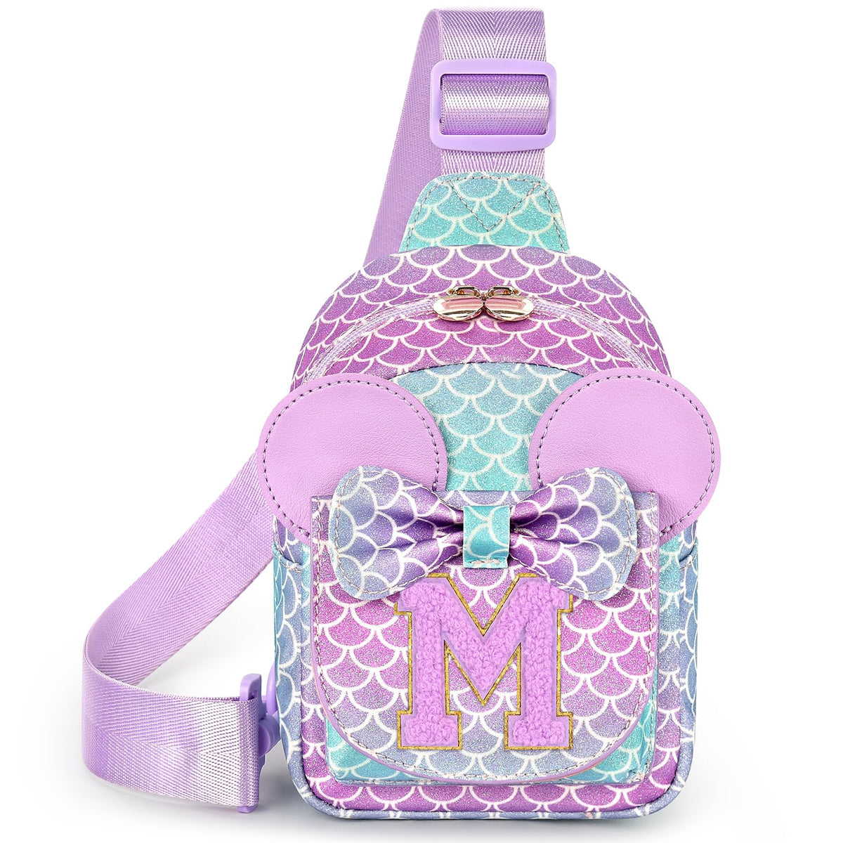 Mibasies Sling Bag for Girls Gift, Toddler Girl Toys, Pink O