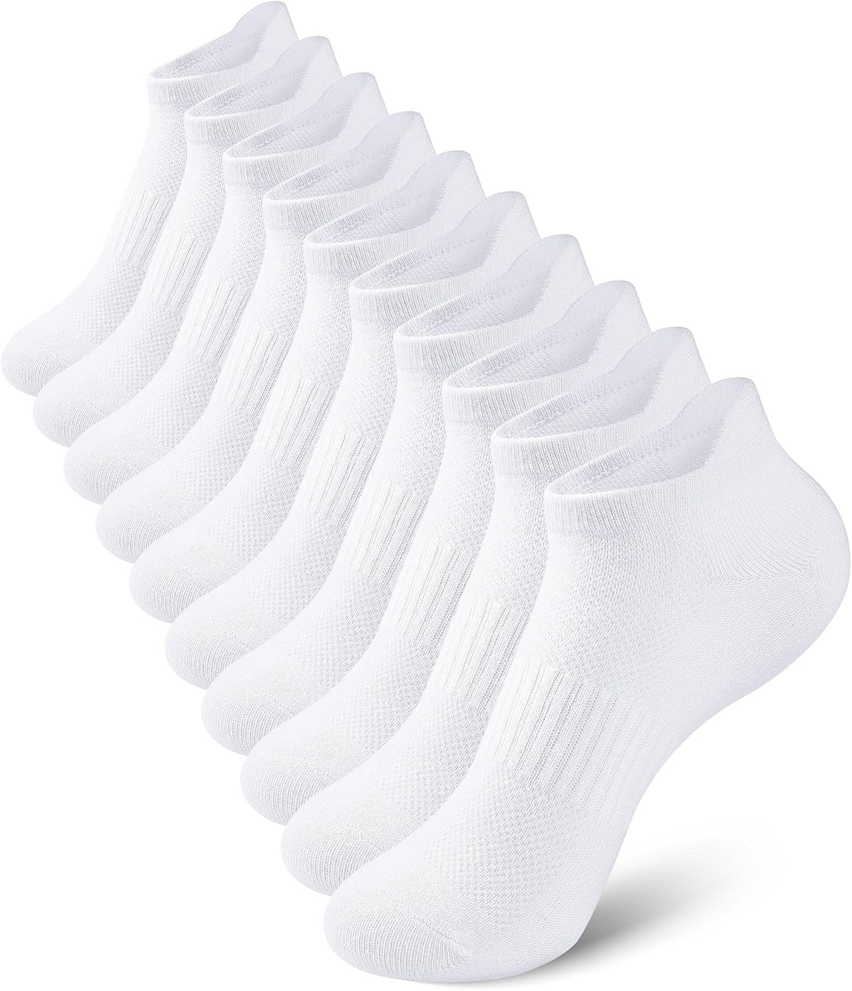 Somaibo 10 Pairs Kids Socks for Boys Girls Low Cut Athletic Ankle Socks