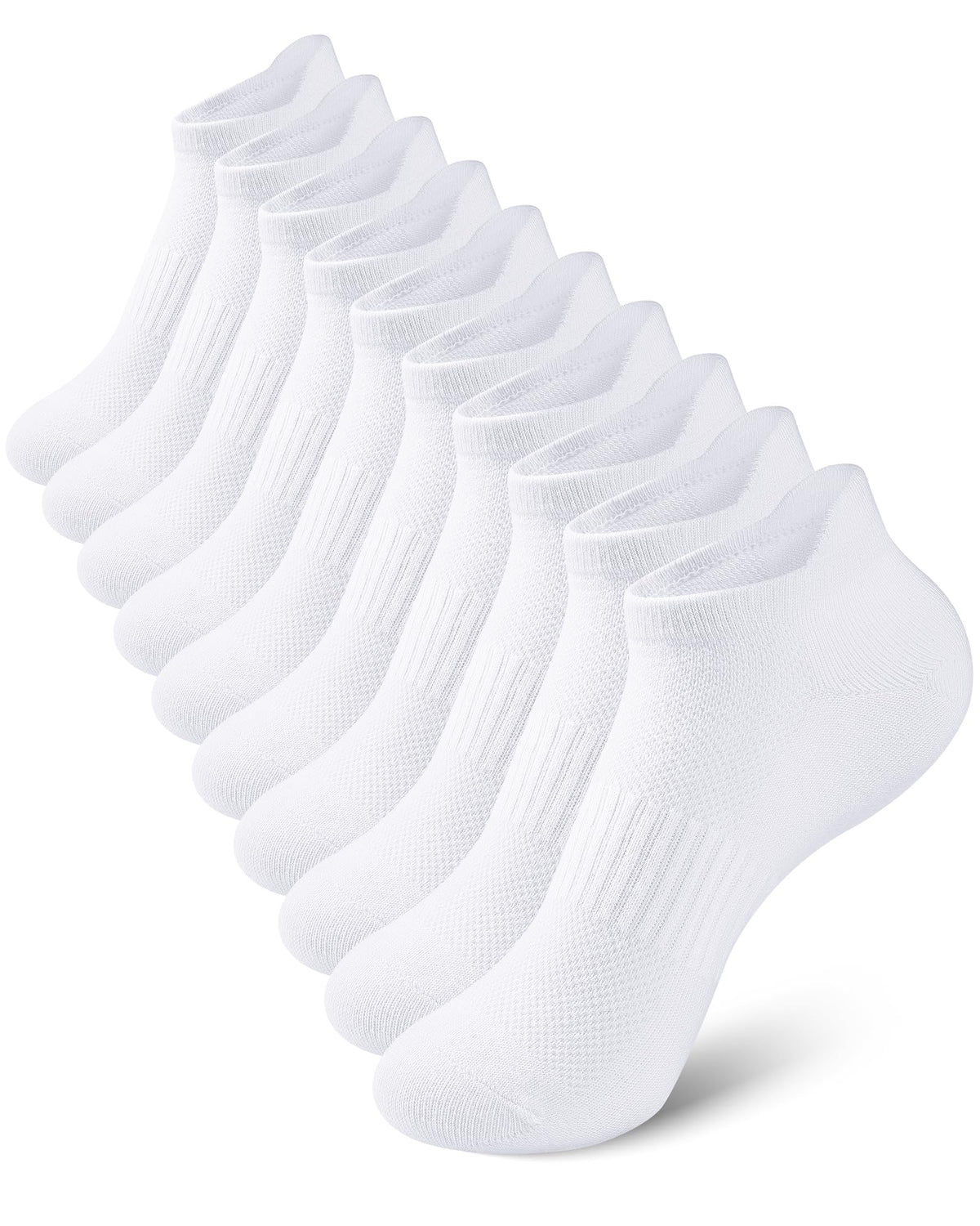 Somaibo 10 Pairs Kids Socks for Boys Girls Low Cut Athletic Ankle Socks