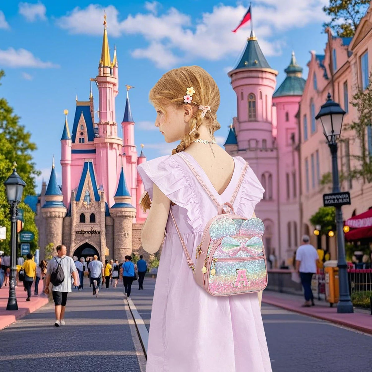 KKXIU Birthday Gift for Toddler Girls Mini Backpack Purse for Kids