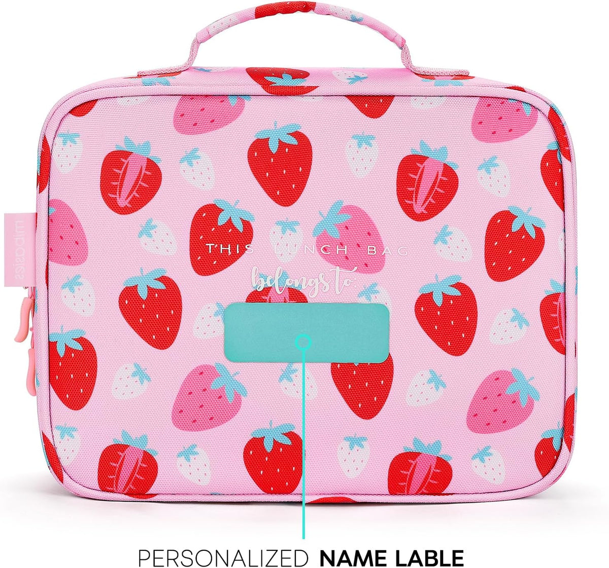 mibasies Kids Lunch Box for Girls, Insulated Lunch Bag School Kindergarten