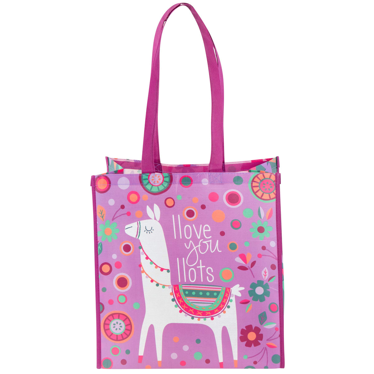 Stephen Joseph, Large Recycled Gift Bag with Handles, Kids, Reusable, Birthday Party Bag, Shopping
