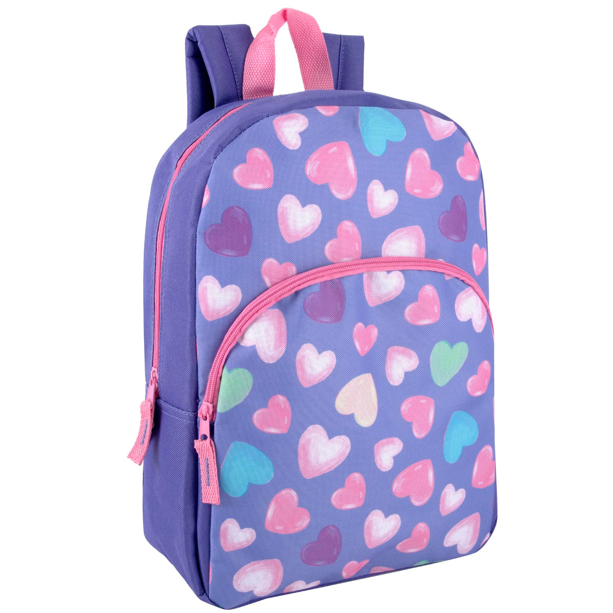 Trail maker 15 Inch Kids Backpacks for Boys & Girls | Preschool, Kindergarten, Elementary School Backpacks with Adjustable, Padded Straps (Radiant Rainbows)