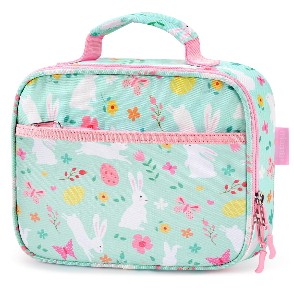 mibasies Kids Lunch Box for Girls, Insulated Lunch Bag School Kindergarten