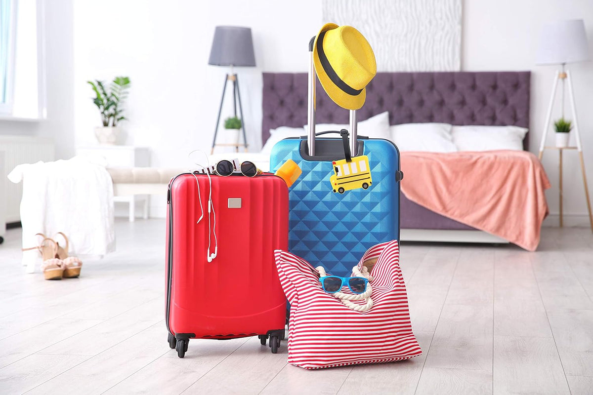 SandT Collection Luggage Tag School Bag ID Holder for Kids Travel
