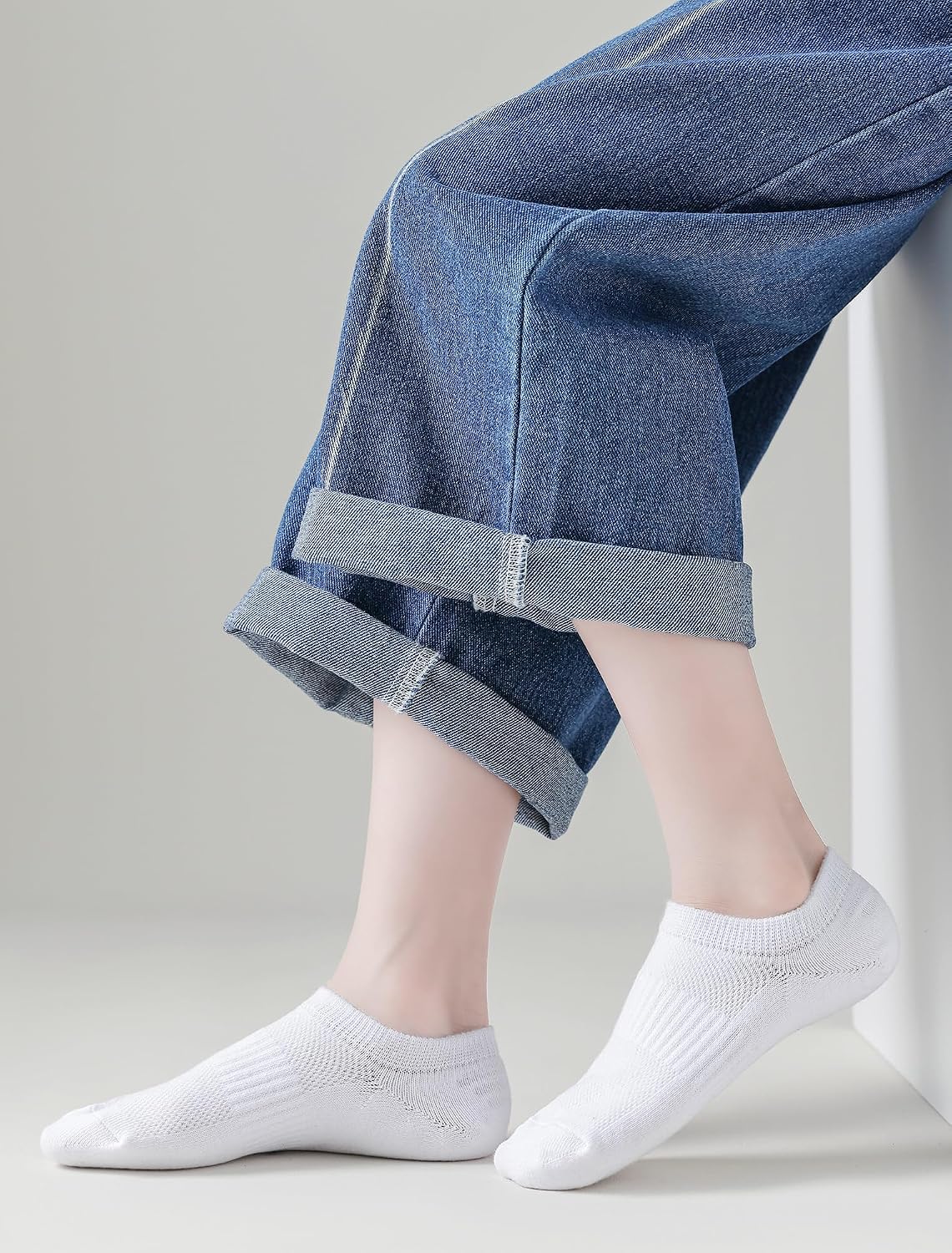 Kids No Show Socks Boys Girls Cotton Athletic Ankle Socks Low Cut 4/8 Pairs