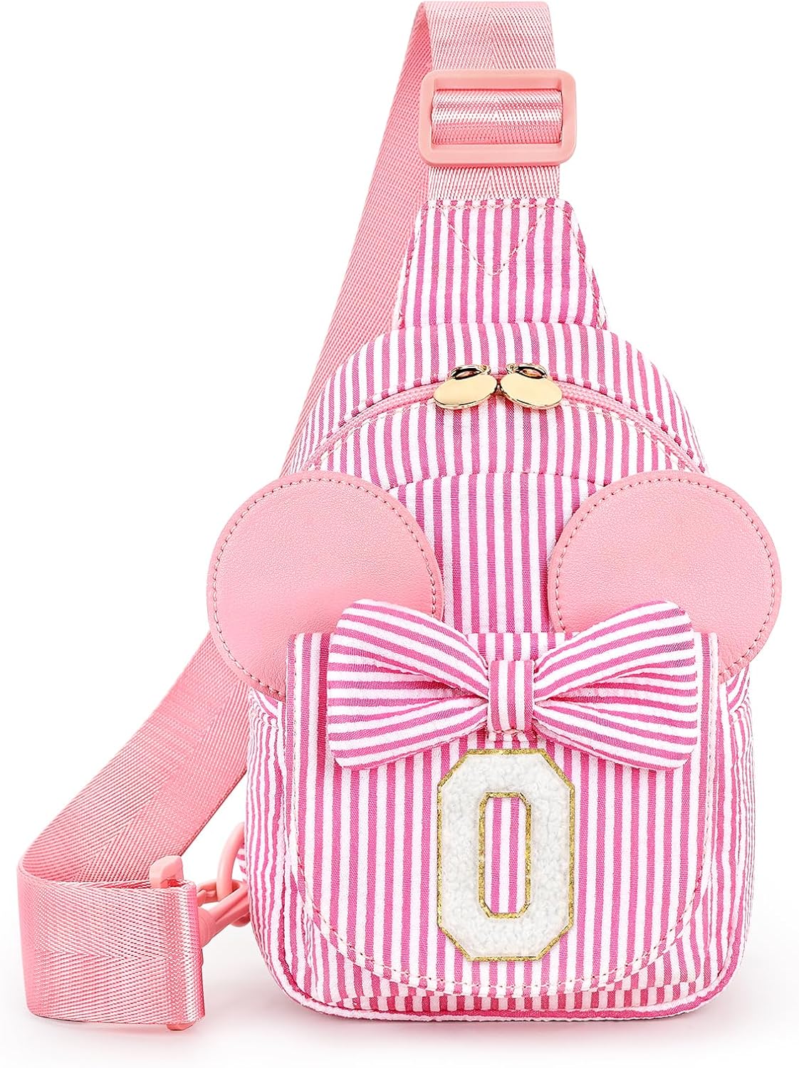 Mibasies Sling Bag for Girls Gift, Toddler Girl Toys, Pink O