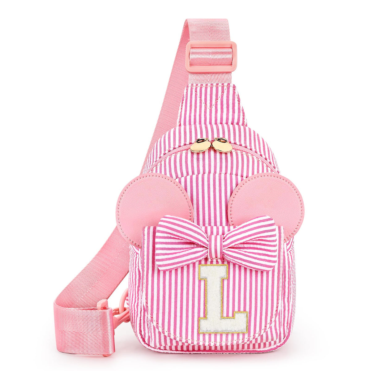 Mibasies Sling Bag for Girls Gift, Toddler Girl Toys, Pink O