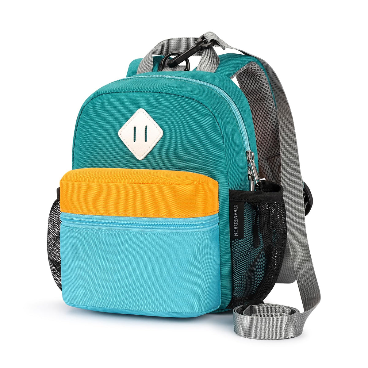 STEAMEDBUN Toddler Backpack for Boys 2-4,Kindergarten Backpack for Boys,Preschool Backpack,Mini