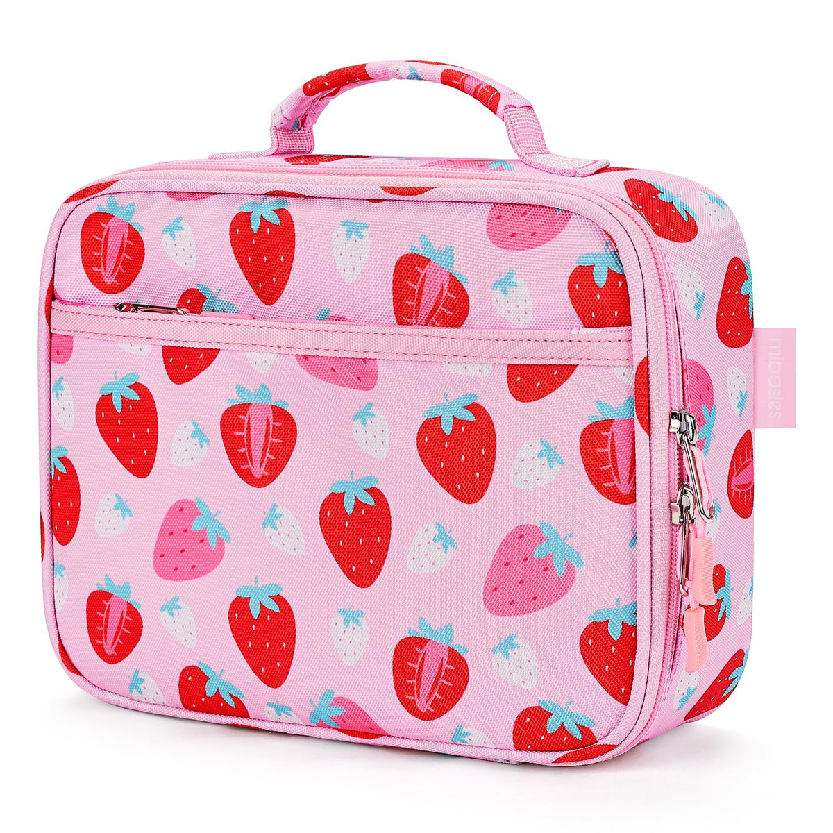 mibasies Kids Lunch Box for Girls, Insulated Lunch Bag School Kindergarten