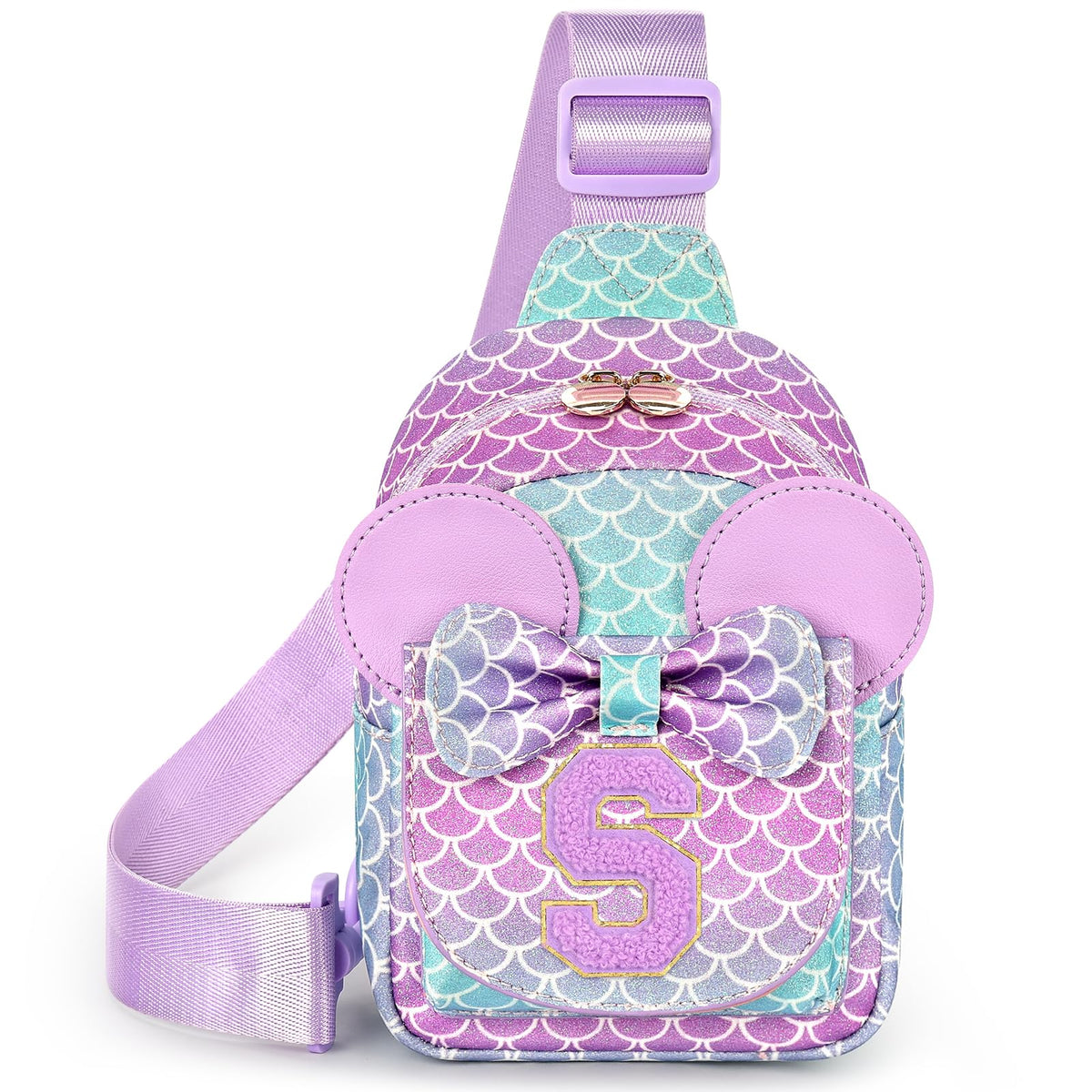 Mibasies Sling Bag for Girls Gift, Toddler Girl Toys, Pink O