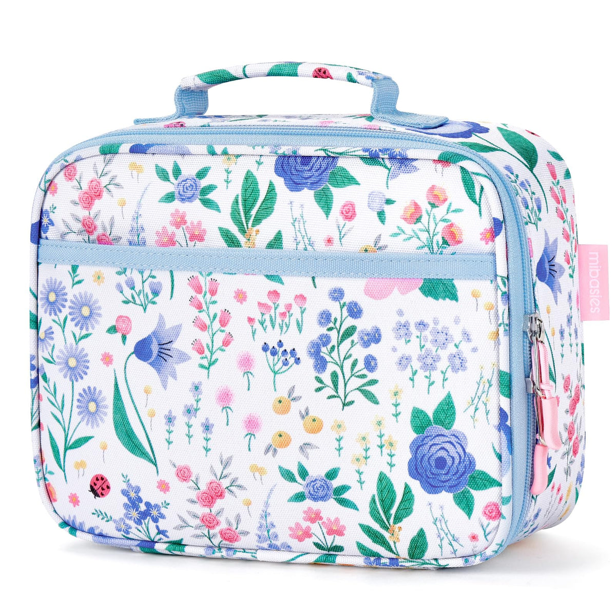 mibasies Kids Lunch Box for Girls, Insulated Lunch Bag School Kindergarten