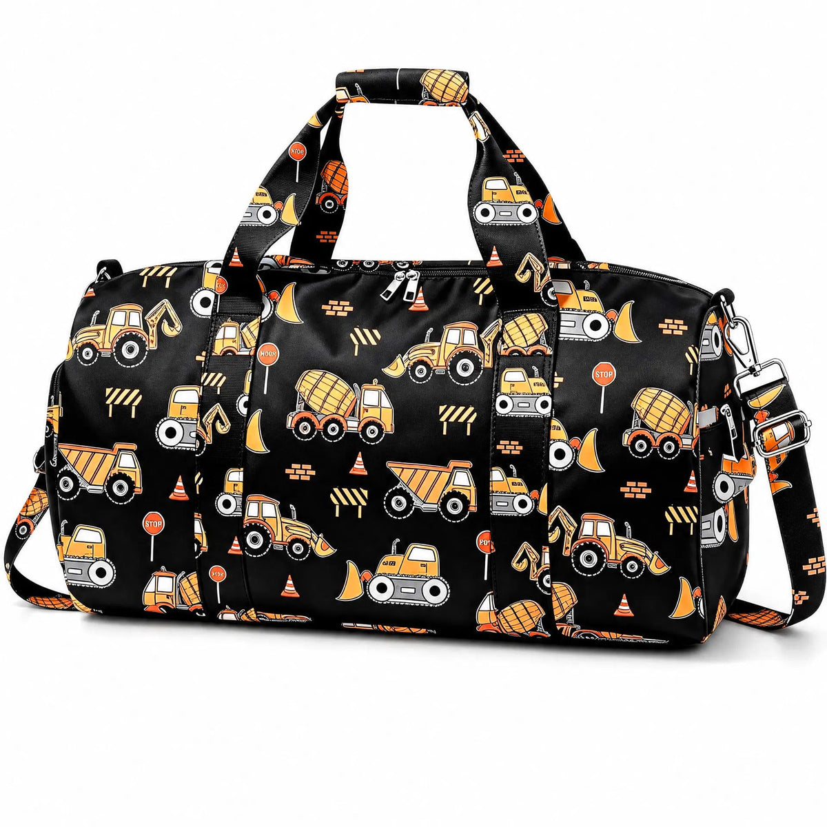 Travel Bag for Kids Sports Bag for Boys Kids Duffle Bag Boys Overnight Bag for Kid Weekender Bag Sleepover Bags for Boy Gym Bag with Shoe Compartment