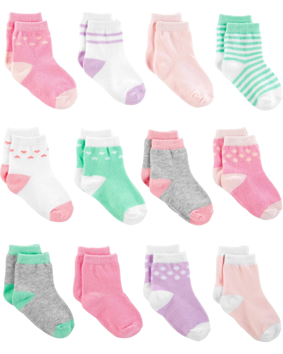 Simple Joys by Carter's baby-boys 12-pack Neutral Sock Low