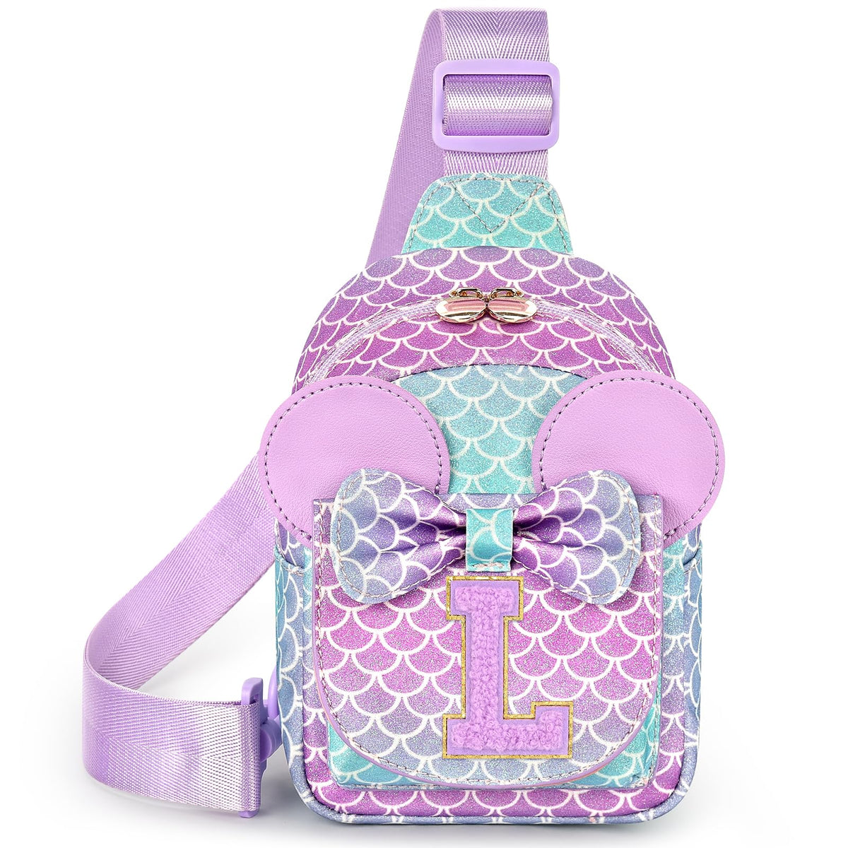 Mibasies Sling Bag for Girls Gift, Toddler Girl Toys, Pink O