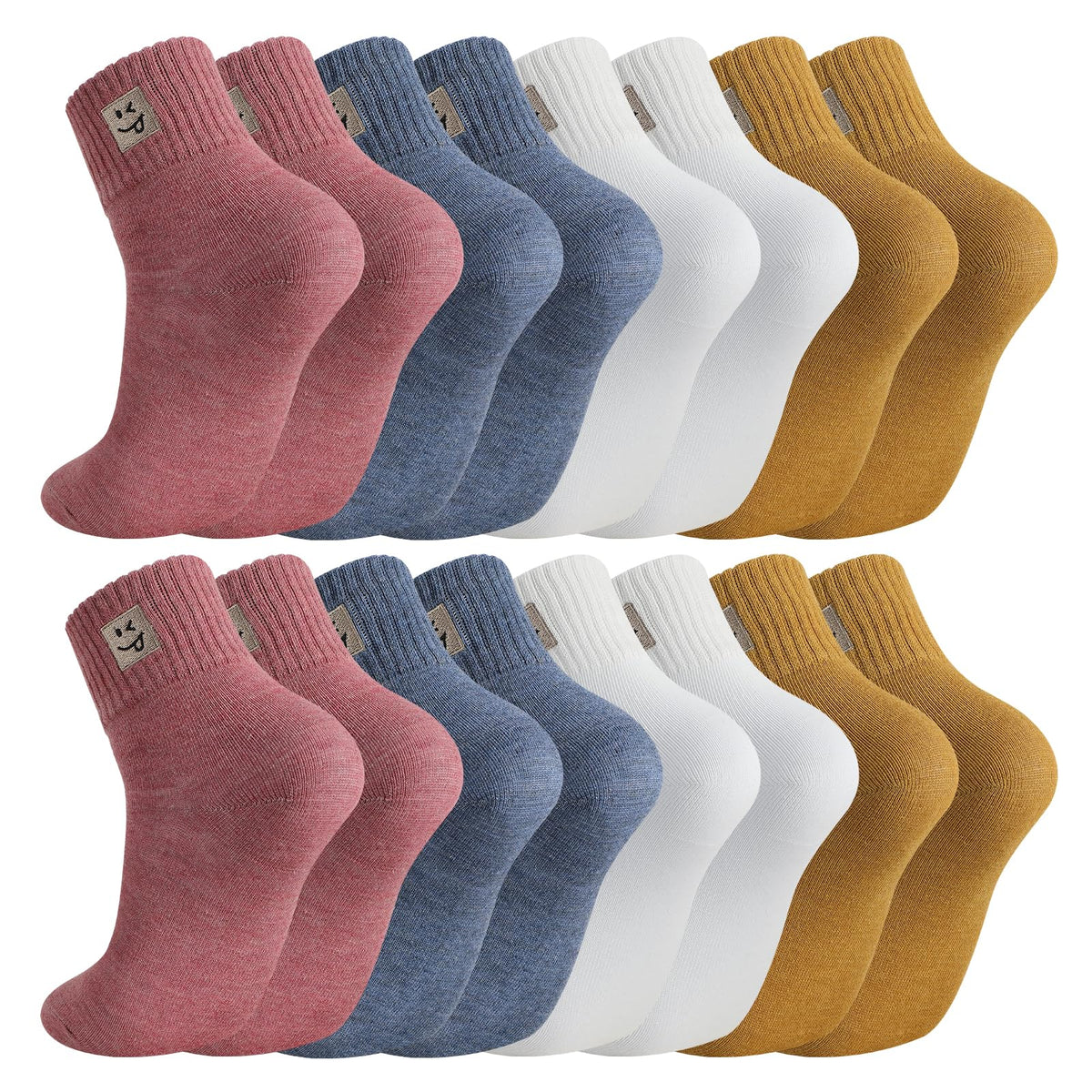 Jspupifip Girls Crew Athletic Socks