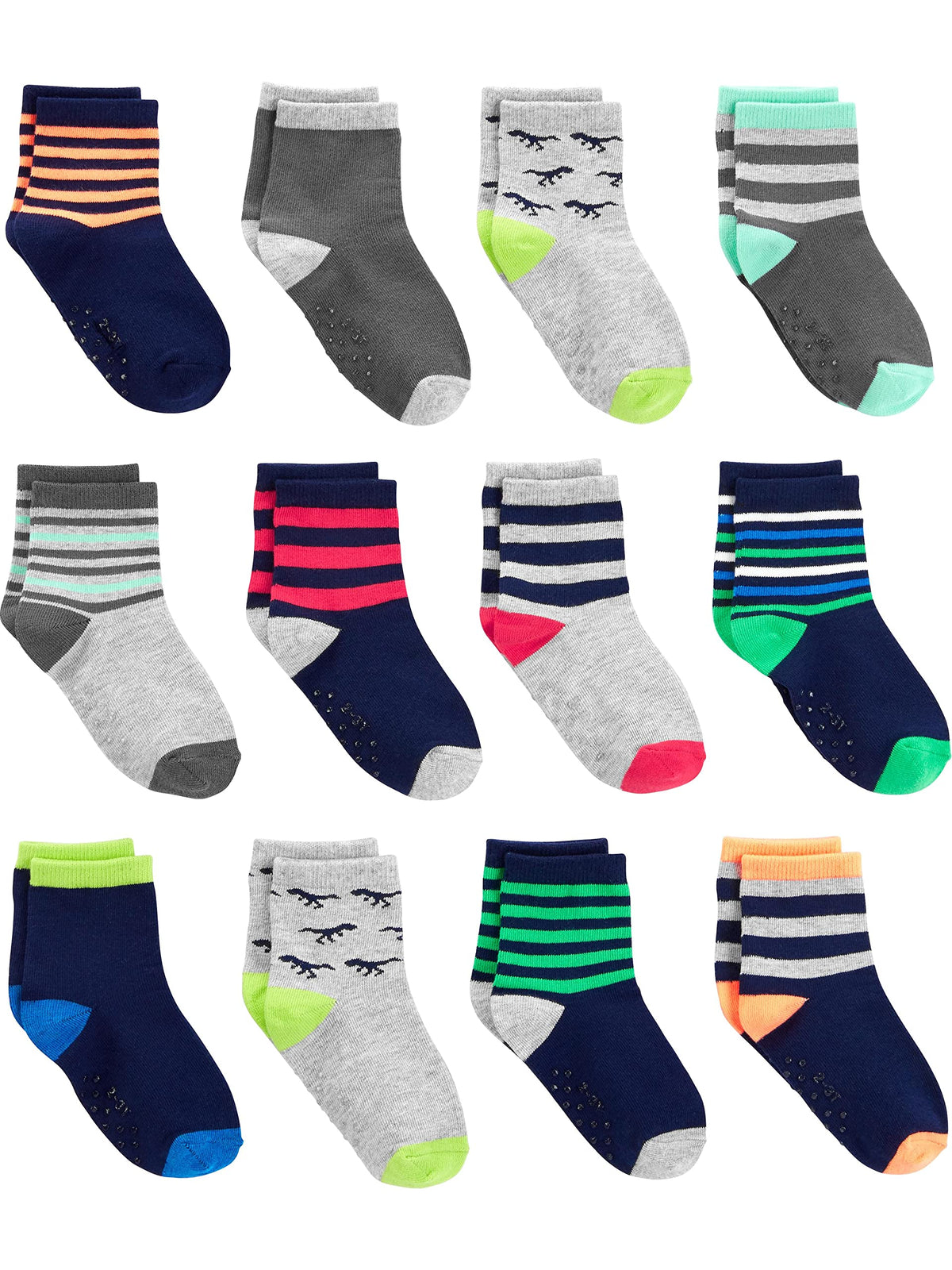 Simple Joys by Carter's baby-boys 12-pack Neutral Sock Low