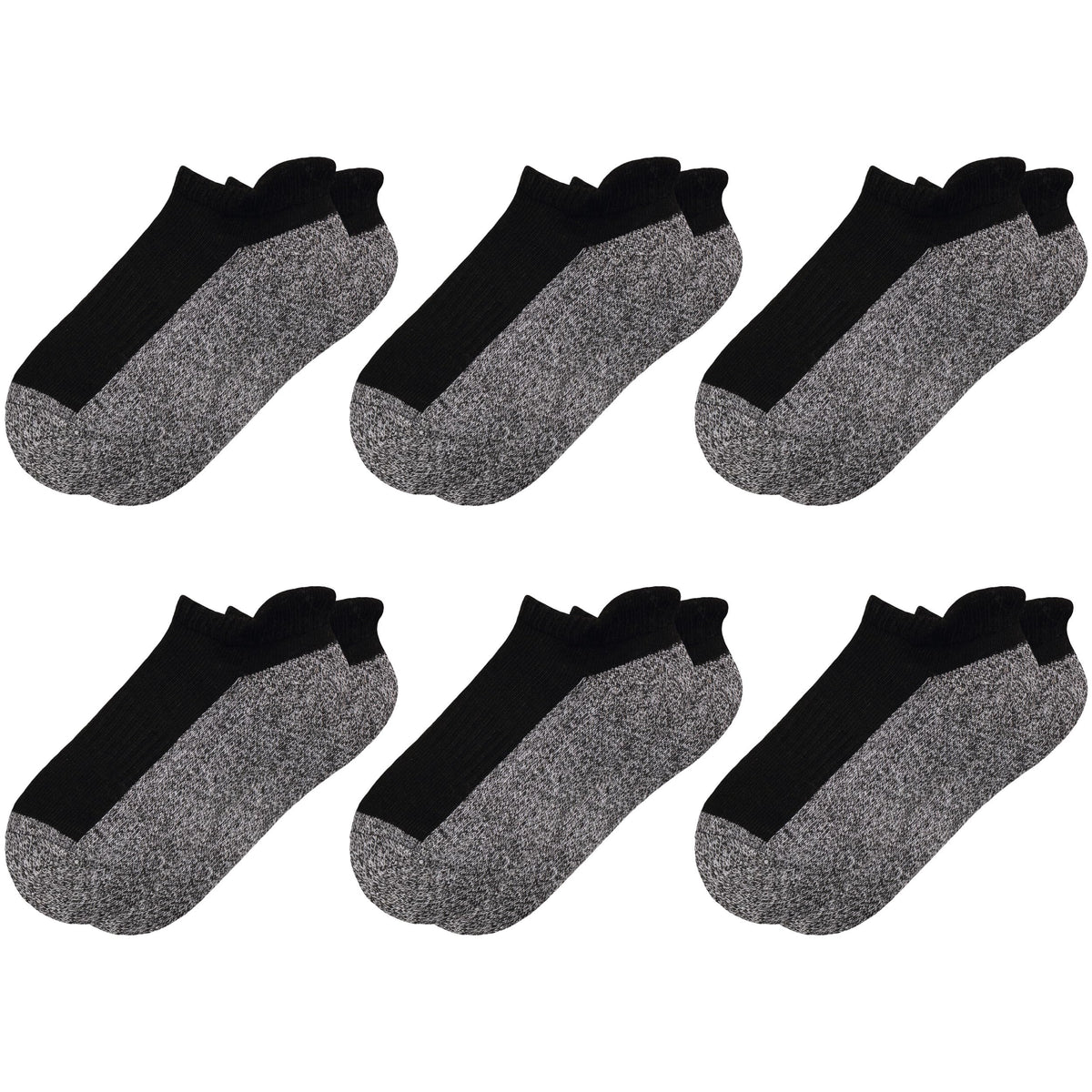 Sunew Baby and Toddler Socks, Boys Girls Cushioned Athletic Ankle/Low Cut Socks 6-Pair