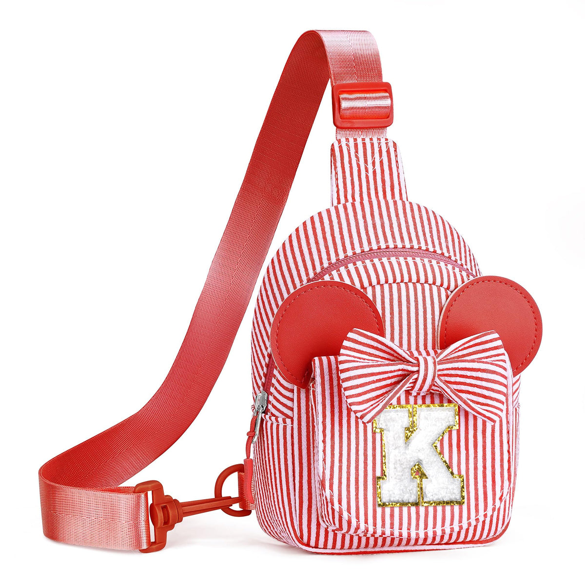 2 3 4 5 6 Year Old Girl Birthday Gift for Girls Sling Bag, Pink A