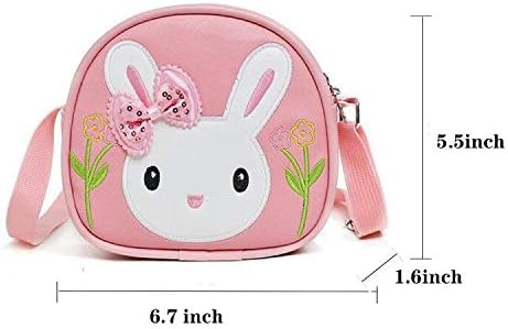 Huwaimi Little Girls Purse, Toddler Kids Crossbody Bags for Girls New Year Birthday Gift
