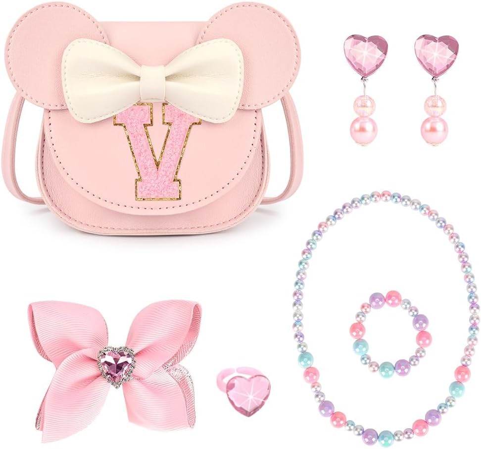 mibasies Toddler Purse Gifts for Girls: 3 Year Old Girl Gifts, Girl Toys Purse Set